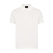 Emporio Armani Stiliga T-shirts och Polos White, Herr