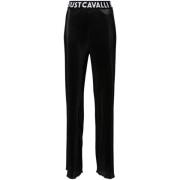 Just Cavalli Svarta Byxor med Pantalone Detalj Black, Dam