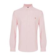 Ralph Lauren Skjorta med långärmad knapp Pink, Herr
