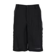 Dolce & Gabbana Svarta Bomulls Regular Fit Shorts Black, Herr