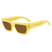 Isabel Marant Yellow/Brown Sunglasses Yellow, Dam