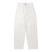 Studio Nicholson Loose-fit Jeans White, Dam