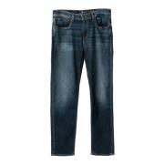 7 For All Mankind Slimmy Tapered Fit Jeans Blue, Herr