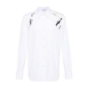 Alexander McQueen Casual Shirts White, Herr