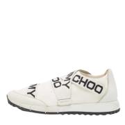 Jimmy Choo Pre-owned Pre-owned Laeder sneakers White, Dam