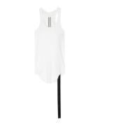 Rick Owens Ärmlös topp White, Dam