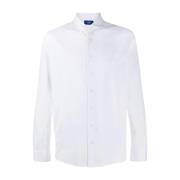 Barba Formal Shirts White, Herr