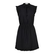 Bella Dahl Short Dresses Black, Dam