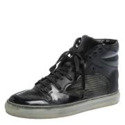 Balenciaga Vintage Pre-owned Laeder sneakers Black, Dam