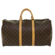 Louis Vuitton Vintage Pre-owned Canvas resvskor Brown, Dam