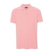 Tom Ford Polo Shirts Pink, Herr