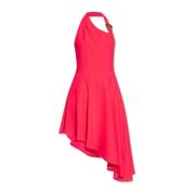 Versace Jeans Couture Asymmetrisk klänning Pink, Dam