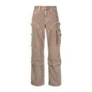 Agolde Straight Jeans Brown, Dam