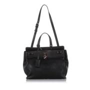 Valentino Vintage Pre-owned Laeder axelremsvskor Black, Dam