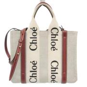 Chloé Pre-owned Pre-owned Canvas totevskor Beige, Dam