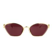 Loewe Excentrisk Cat-Eye Solglasögon Yellow, Unisex