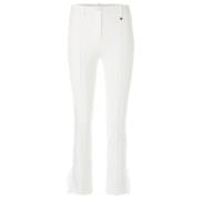 Marc Cain Wide Trousers White, Dam