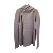Rick Owens Pre-owned Pre-owned Polyester toppar Gray, Dam
