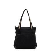 Gucci Vintage Pre-owned Canvas totevskor Black, Dam