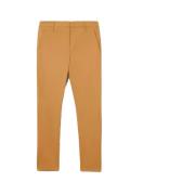 Dondup Cropped Trousers Brown, Herr