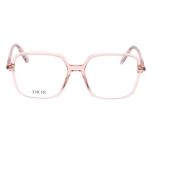 Dior Stiliga solglasögon med 54mm lins Pink, Unisex