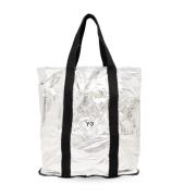 Y-3 Shopper väska med logotyp Gray, Unisex