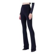 Silvian Heach Slim-fit Trousers Black, Dam