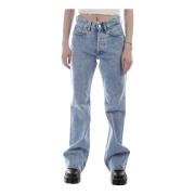 Amish Loose-fit Jeans Blue, Dam