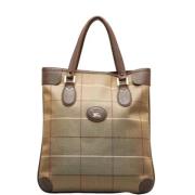 Burberry Vintage Pre-owned Canvas totevskor Brown, Dam