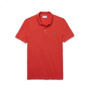 Lacoste Slim Fit Polo Shirt Red, Herr