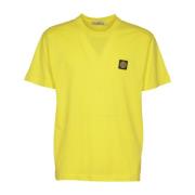Stone Island T-Shirts Yellow, Herr