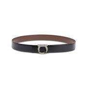 Salvatore Ferragamo Belts Black, Herr