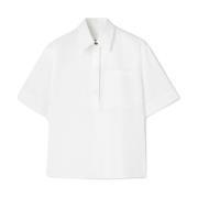 Jil Sander Short Sleeve Shirts White, Dam