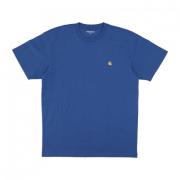 Carhartt Wip Acapulco/Gold Streetwear T-Shirt Blue, Herr