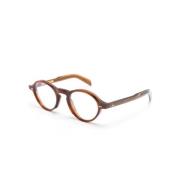 Cutler And Gross Brun/Havana Optisk Ram Brown, Unisex