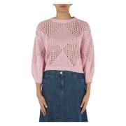 Emme DI Marella Knitwear Pink, Dam
