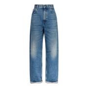 Golden Goose Loose-fit Jeans Blue, Dam