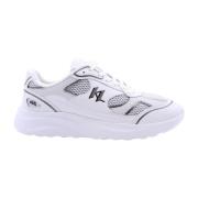 Karl Lagerfeld Lyxig Sneaker White, Herr