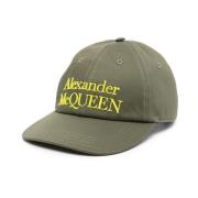 Alexander McQueen Caps Green, Herr