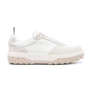 Thom Browne Vita Letterman Sneakers White, Herr