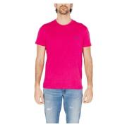 U.s. Polo Assn. T-Shirts Pink, Herr