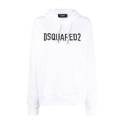 Dsquared2 Hoodies White, Dam