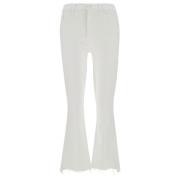 Mother Vita Insider Crop Jeans White, Dam