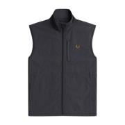 Fred Perry Vests Gray, Herr