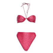 Oseree Elegant Havskläder Kollektion Pink, Dam