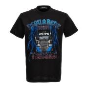 Dsquared2 T-Shirts Black, Herr