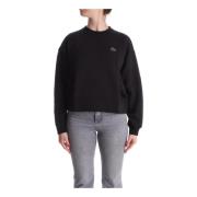 Lacoste Sweatshirts Black, Dam