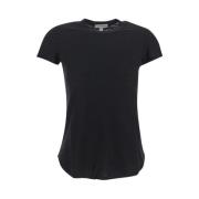 James Perse T-Shirts Black, Dam