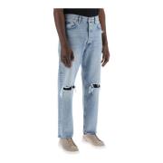 Agolde Straight Jeans Blue, Herr