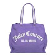 Juicy Couture Iris Towelling Tote bag Purple, Dam